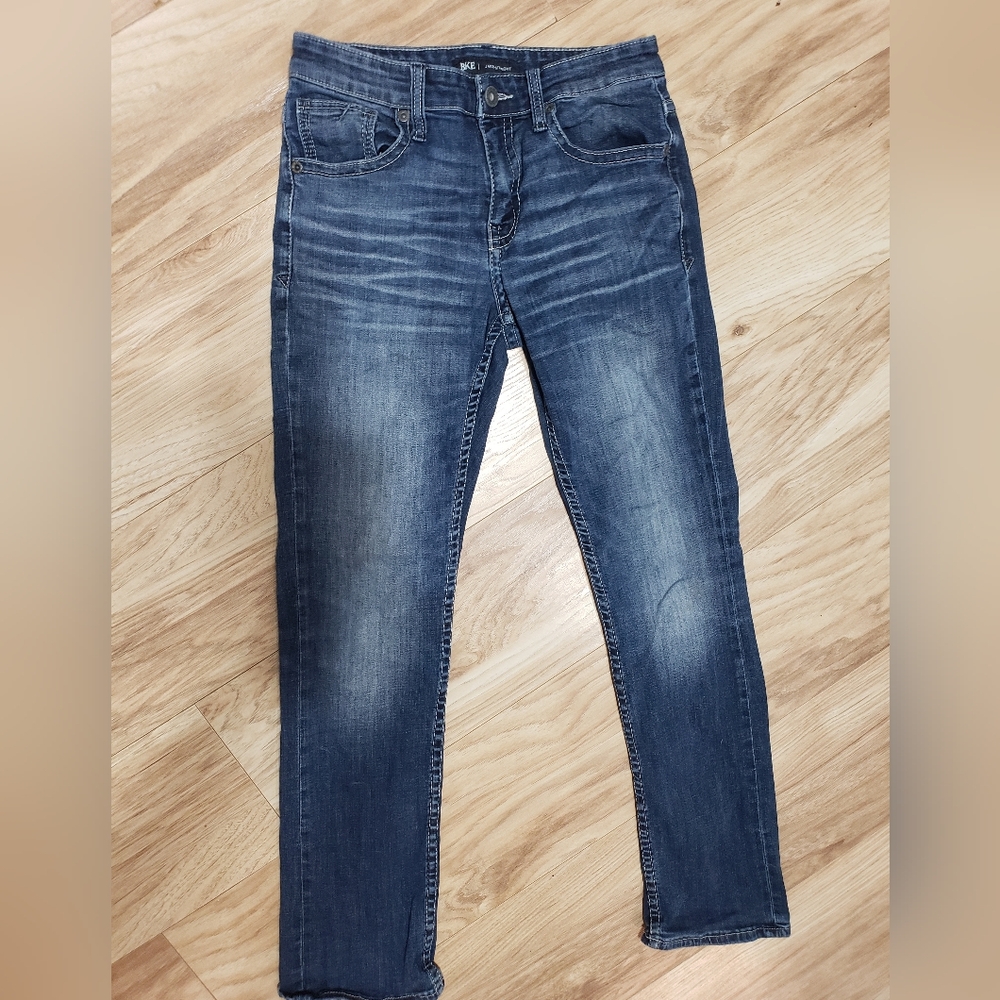 BKE Jake Straight Jean 29×32 Men Stretch Streetwear Y2k